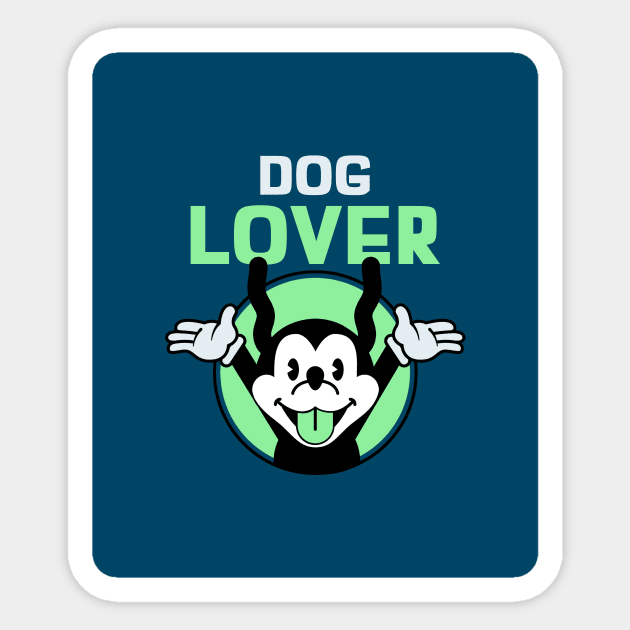 Love Dog Sticker by François Belchior